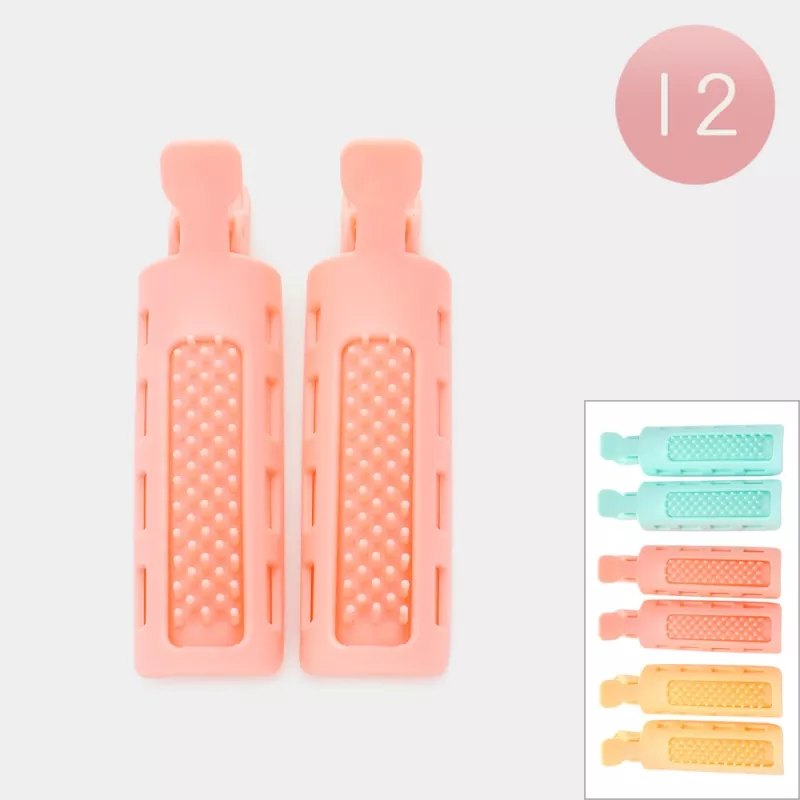 12 Set Of 2 - Self Grip Hair Rollers for Salon-Quality Hairstyles
