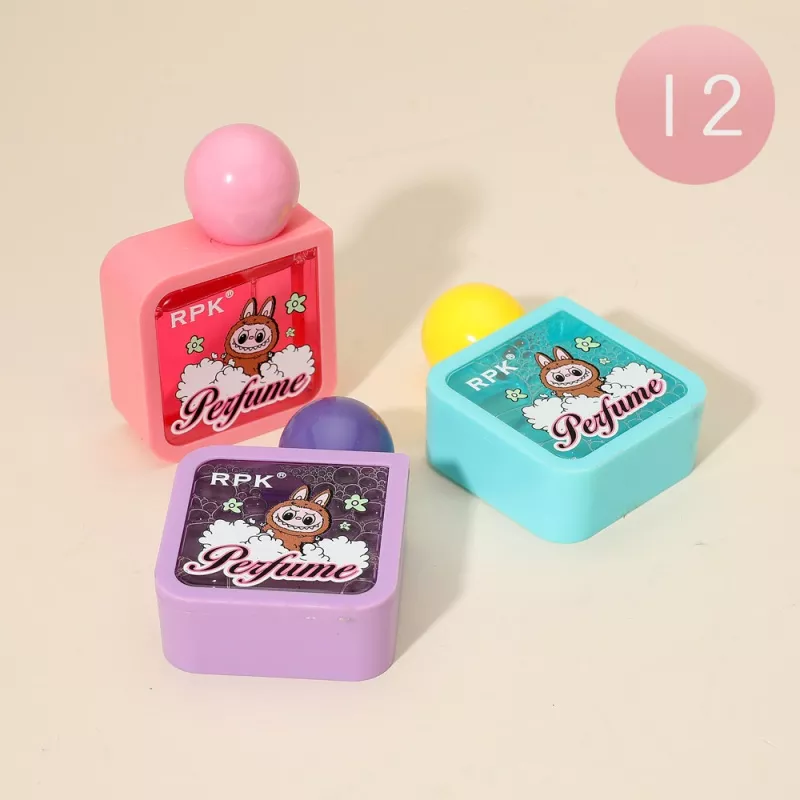 12Pcs - Monster Bunny Fragrance Mist Spray Perfumes