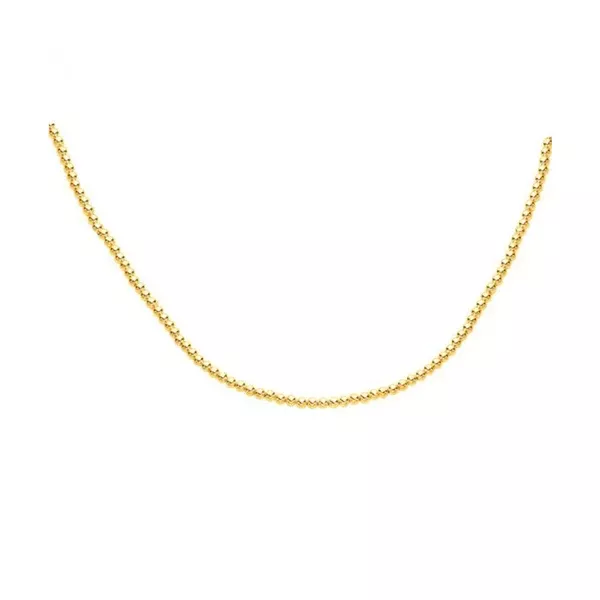 14k Yellow Gold Bead Chain (3mm)
