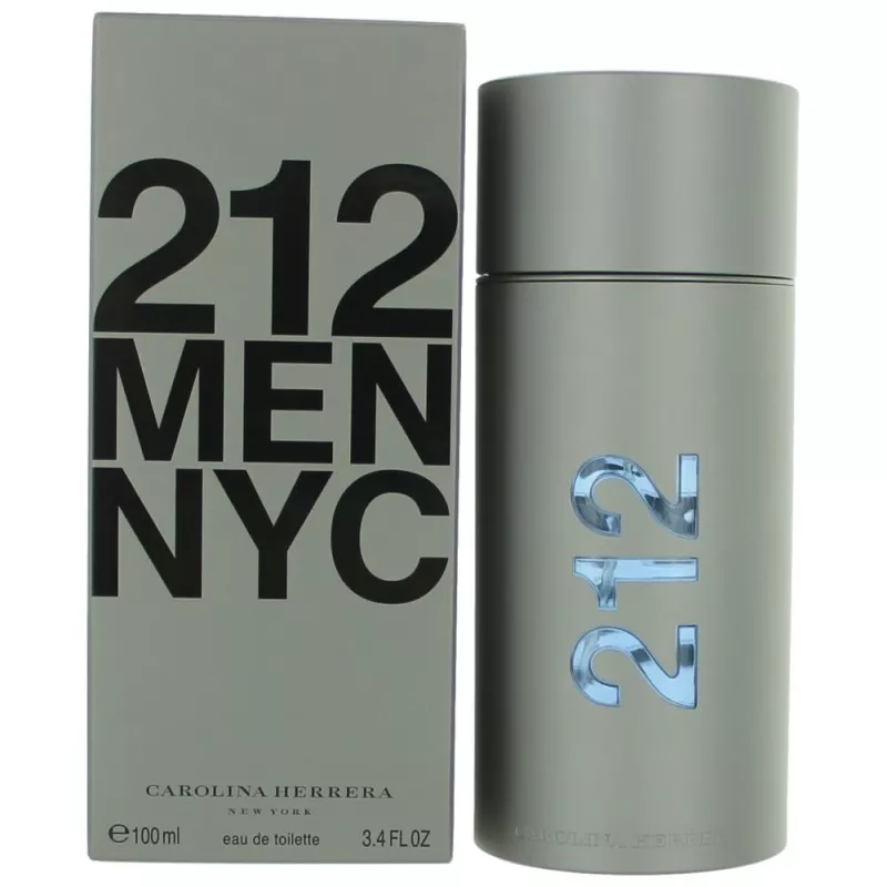 212 by Carolina Herrera for Men, 3.4 Oz Edt Spray