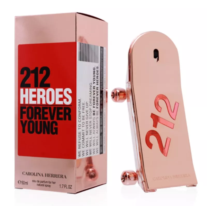 212 Heroes Forever Young Carolina Herrera Edp Spray 1.7 Oz (50 Ml) (W)