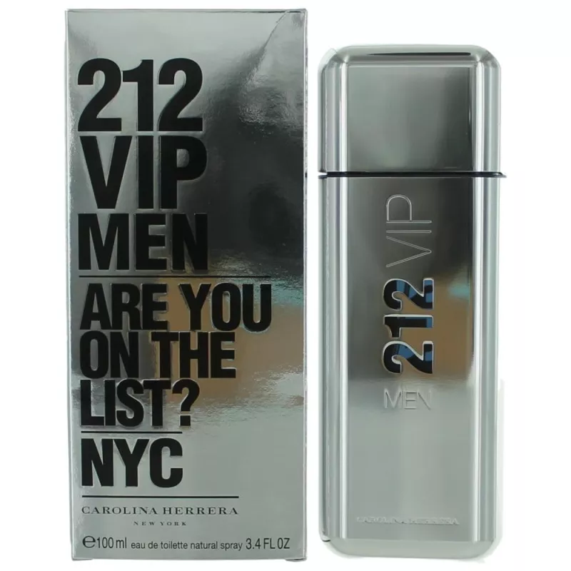 212 Vip by Carolina Herrera, 3.4 Oz EDT Spray for Men