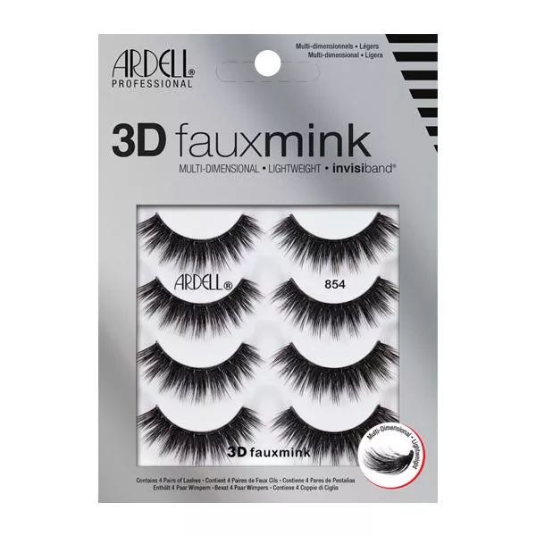 3D Faux Mink - 854 - 4/Paquet