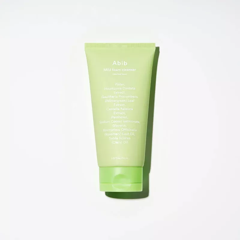 Abib Acne Foam Cleanser Heartleaf Foam Review