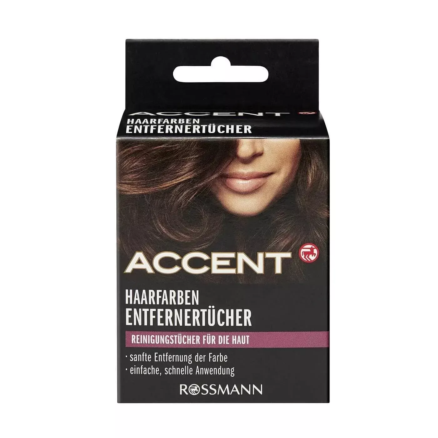 Accent Hair Color Remover Wipes for Skin 6 Count