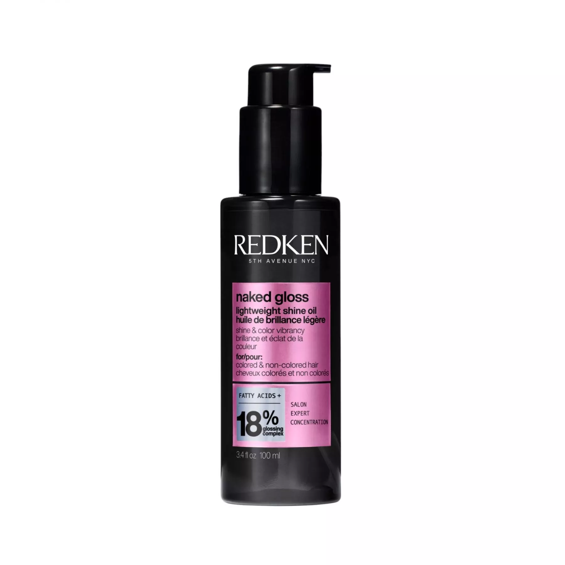 Acidic Color Gloss - Naked Gloss Oil 3.4oz