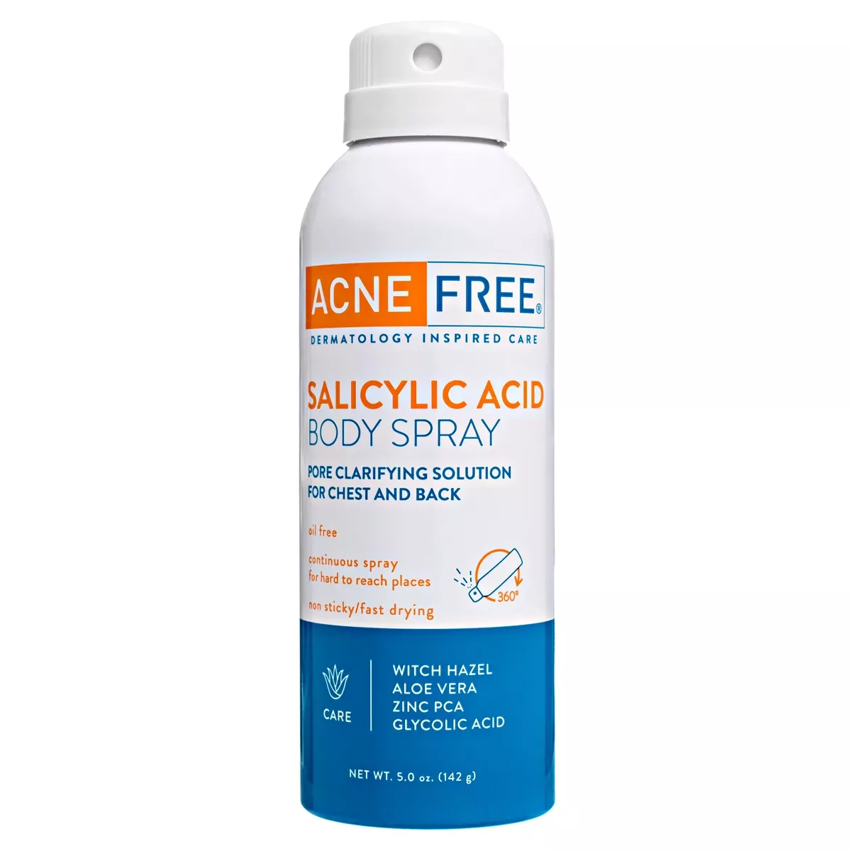 AcneFree Salicylic Acid Body Spray Review