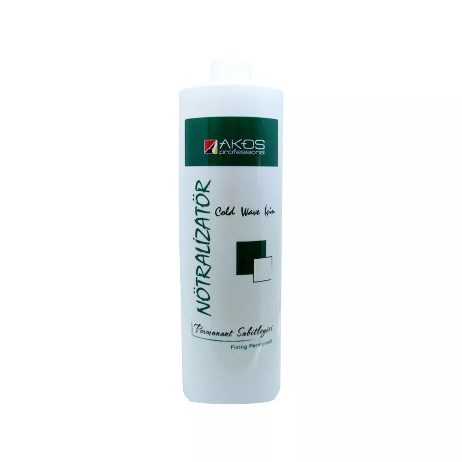 Akos Professional Hair Neutralizer - 1000ml Perm Stabilizer for Chemical Hair Treatments