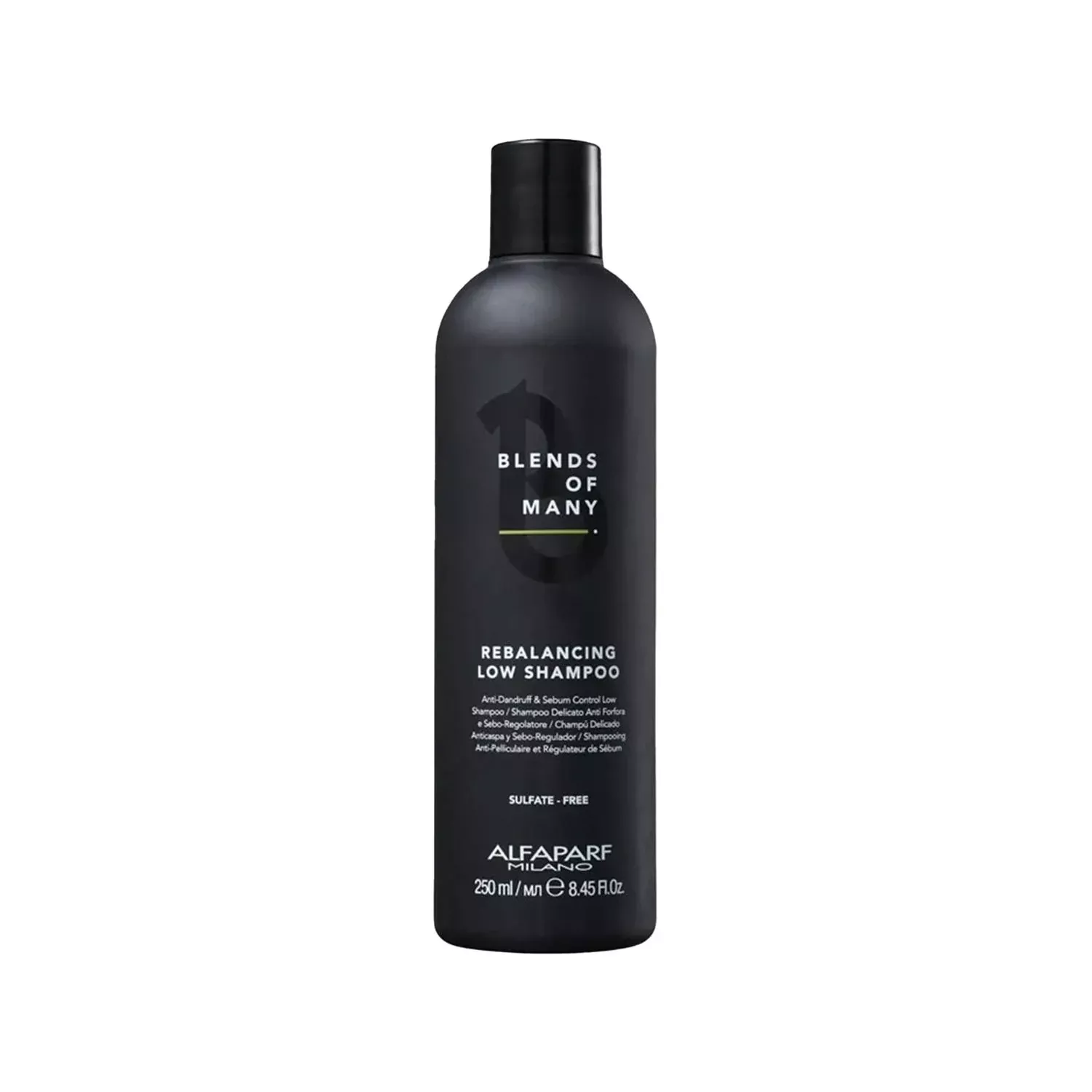 Alfaparf Blends Of Many Rebalancing Low Shampoo 250 ml - Gentle, Effective Rebalancing Shampoo for Hair and Scalp Balance