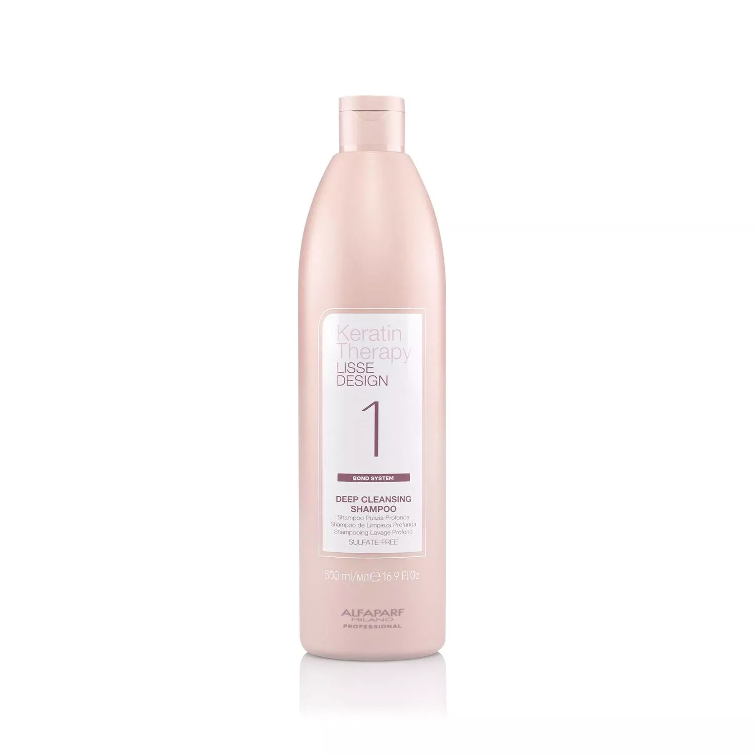 Alfaparf Keratin Therapy Lisse Design No:1 Keratin Shampoo - Pre-Keratin Treatment Hair Care for Smoother, Healthier Hair
