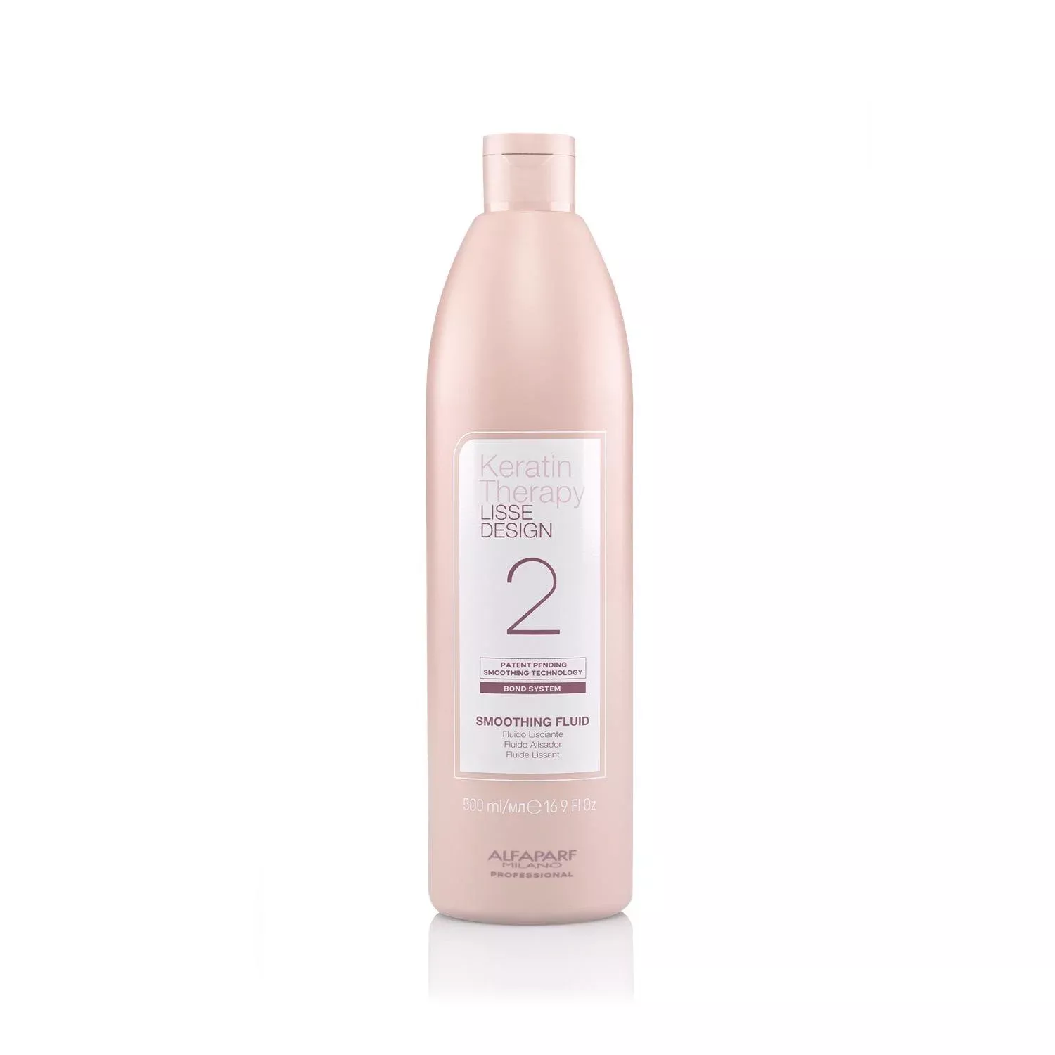 Alfaparf Keratin Therapy Lisse Design No:2 Keratin Treatment Lotion 500ml - Smooth & Repair Hair with Professional Keratin Care