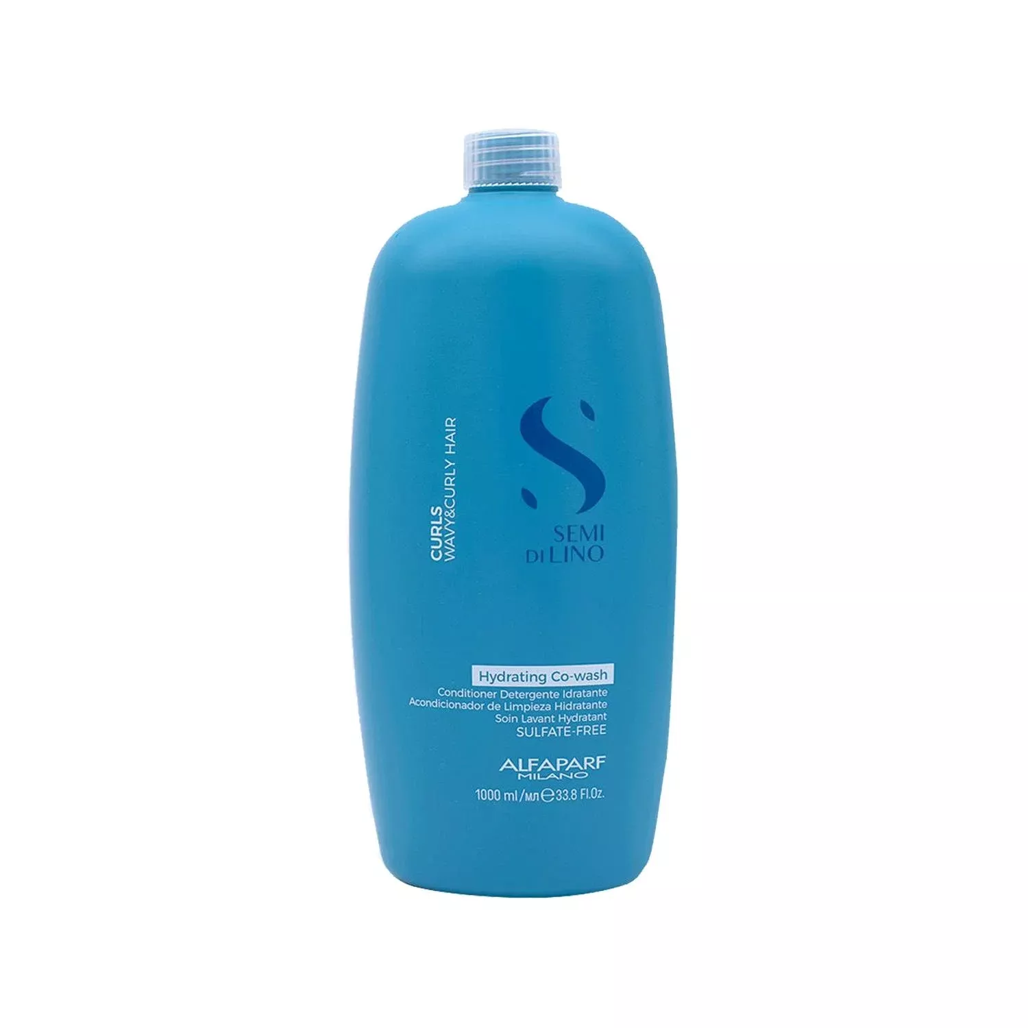 Alfaparf Moisturizing Cleansing Cream for Curly Hair - Gentle, Hydrating, 1000ml