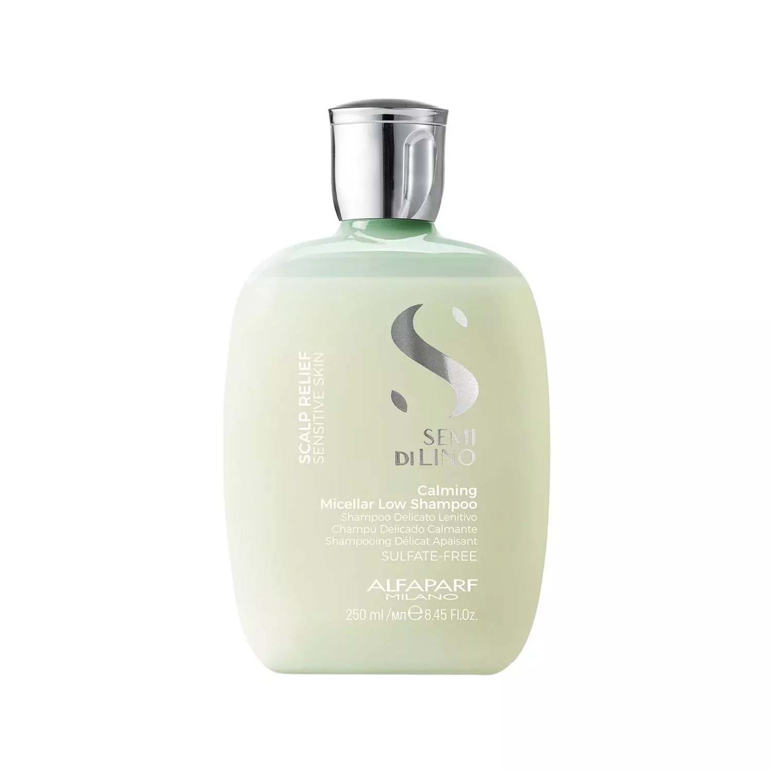 Alfaparf Semi Di Lino Calming Micellar Shampoo - Gentle Hair Care for Sensitive Scalps, 8.45 fl oz