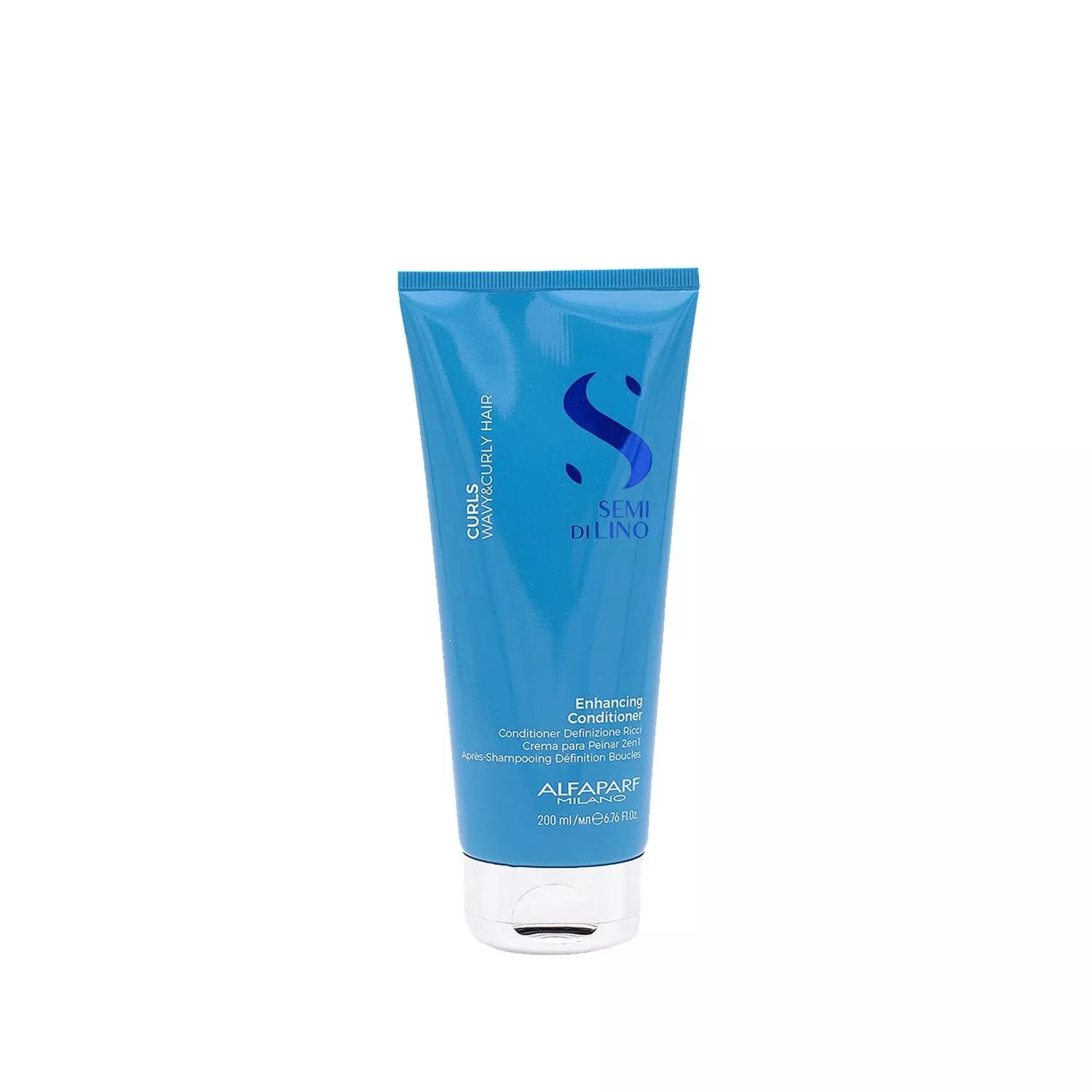 Alfaparf Semi Di Lino Curls 200ml Curl Enhancing Hair Cream - Defined Curls