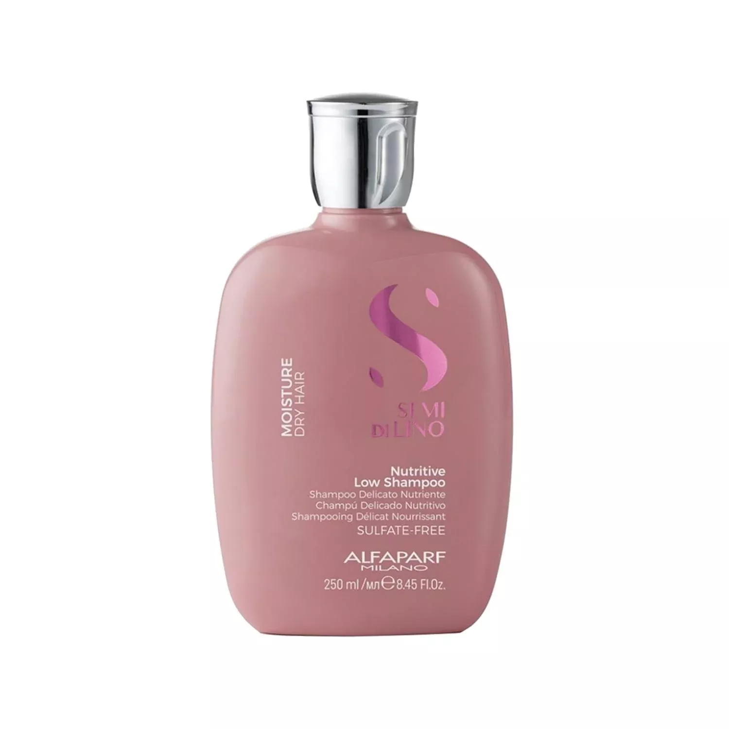 Alfaparf Semi Di Lino Moisture Nutritive Low Shampoo 250ml - Nourishing & Hydrating for Dry Hair