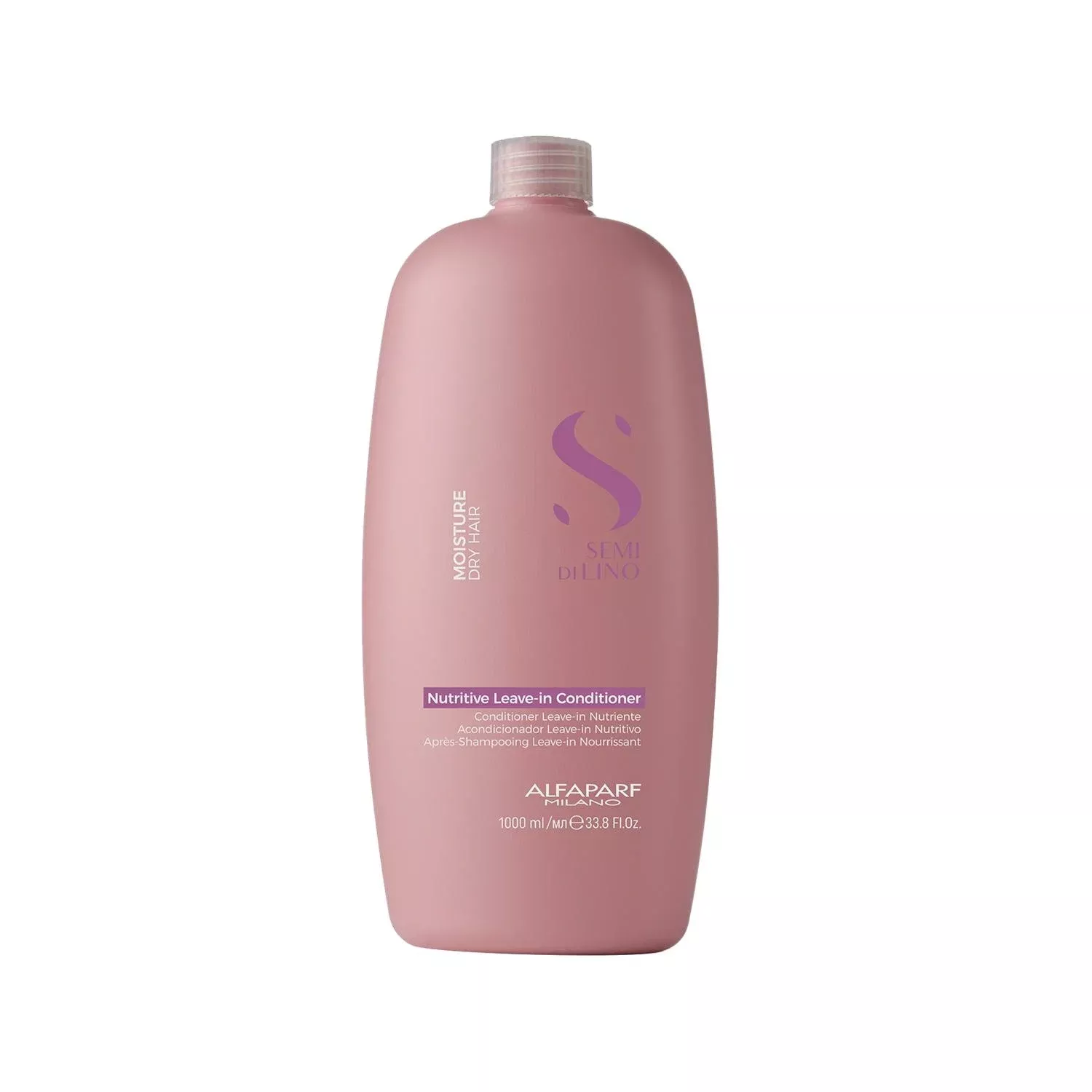 Alfaparf Semi Di Lino Nutritive Leave-in Conditioner - 1000ml Large Capacity Hair Nourishment