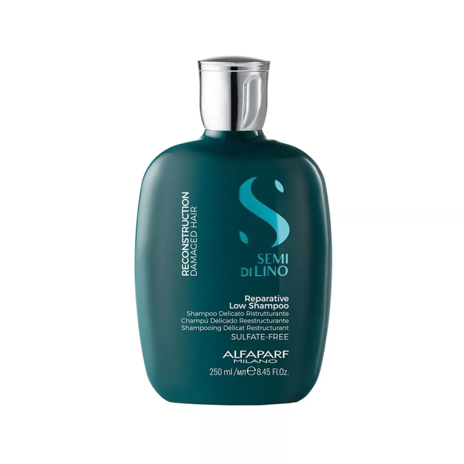 Alfaparf Semi Di Lino Reconstructive Shampoo for Damaged Hair - 250ml, Repair & Strengthen