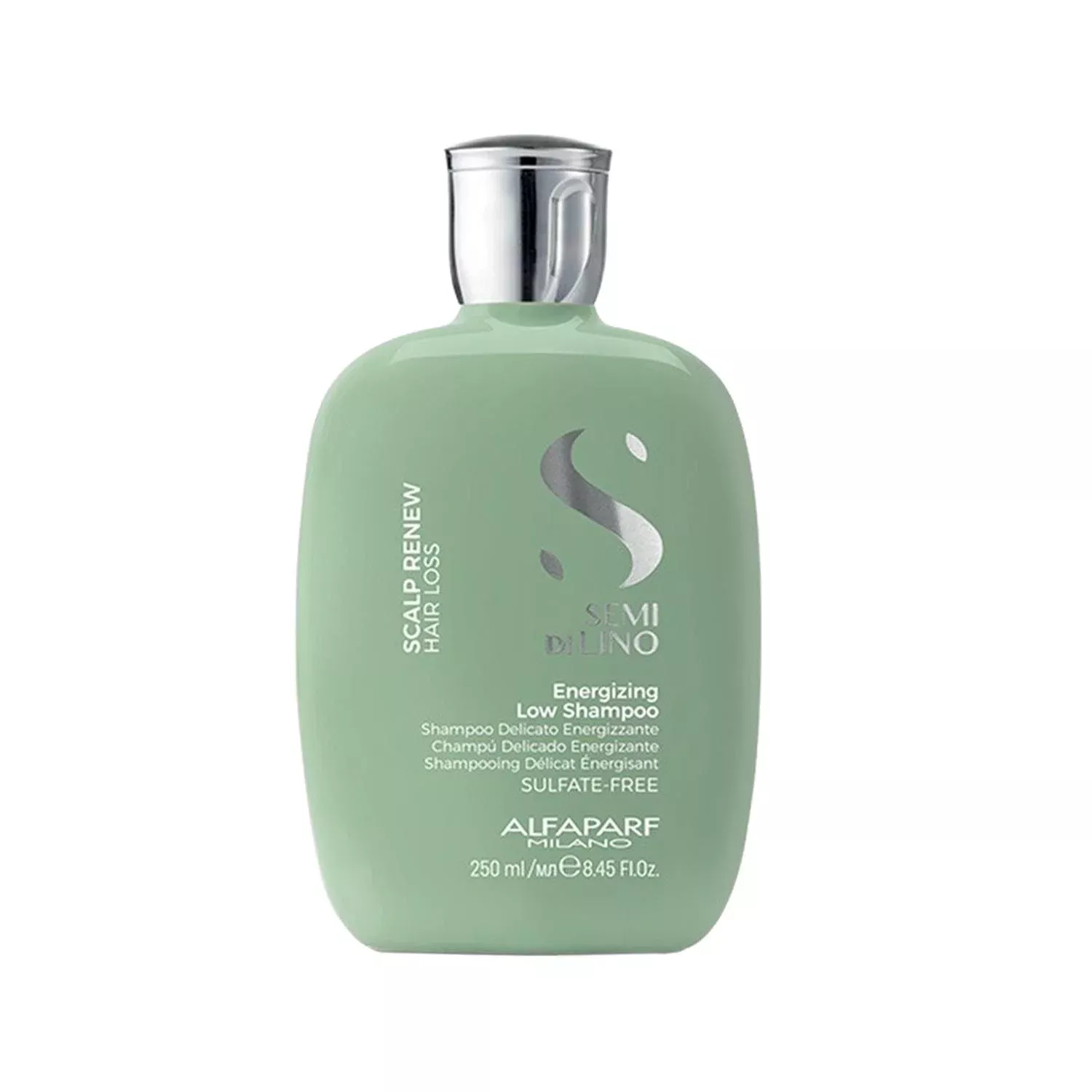 Alfaparf Semi Di Lino Scalp Energizing Shampoo - 250ml, Invigorating Hair Care for Scalp Health