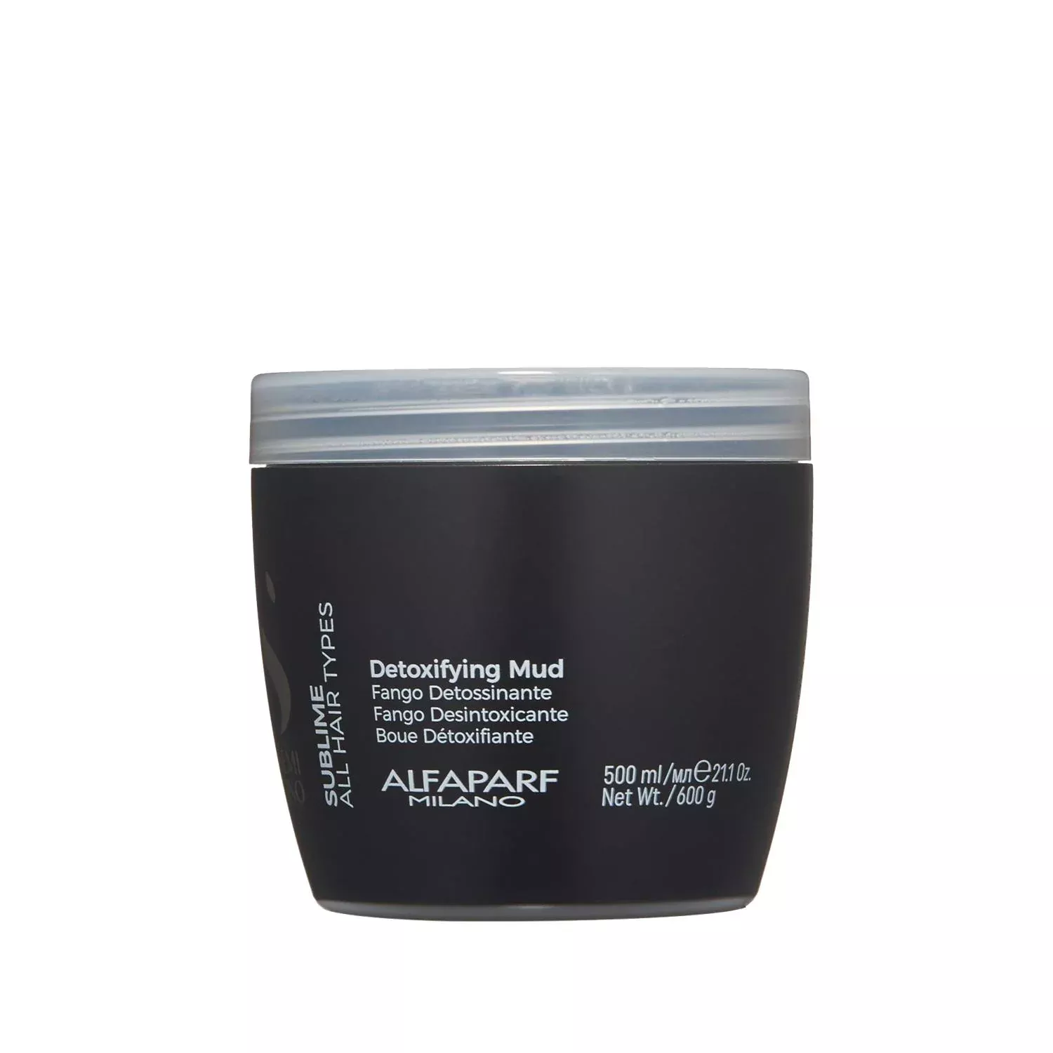 Alfaparf Semi Di Lino Sublime Detoxifying Mud - 16.91 fl oz, Purifying & Deep Cleansing Hair Treatment