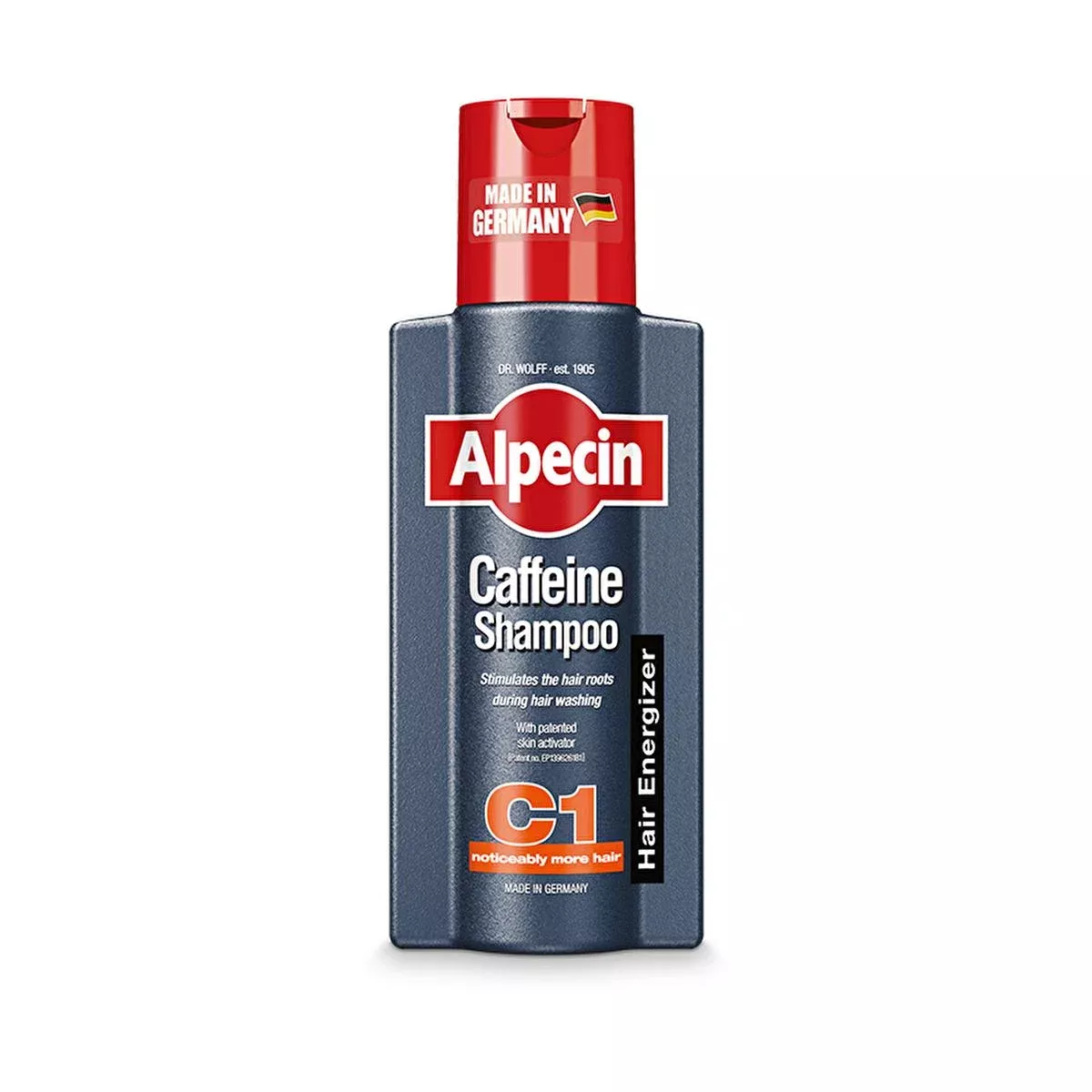 Alpecin Anti-Hair Loss Shampoo with Caffeine - Strengthens Hair Roots, Prevents Hereditary Hair Loss | 8.45 fl oz