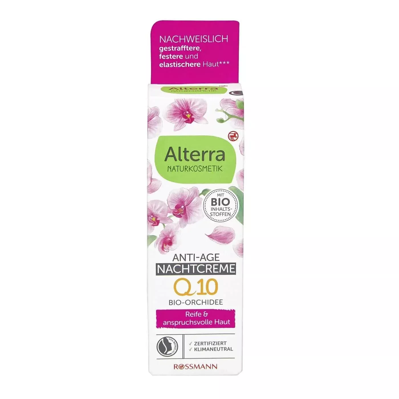 Alterra Anti-Aging Night Cream with Argan & Orchid 50 ml