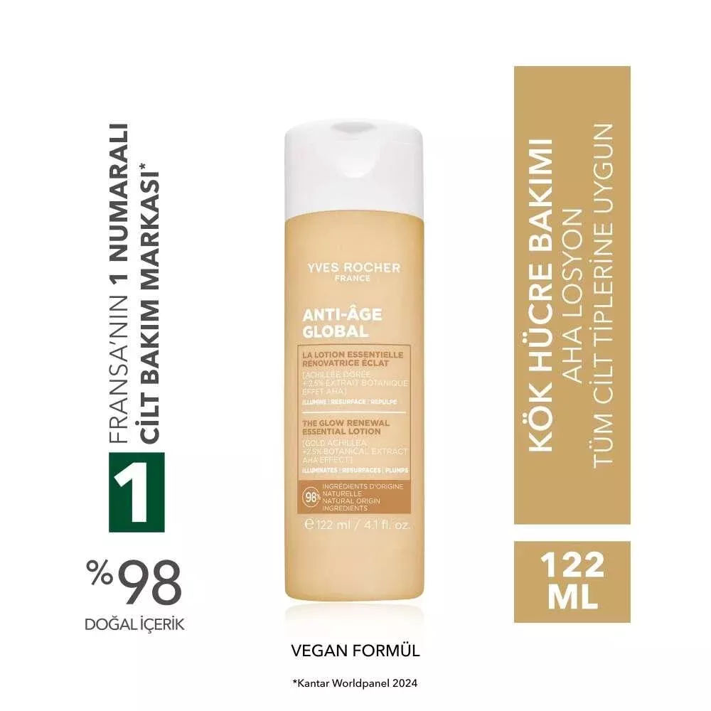 Anti Age Global AHA Lotion with Plant Stem Cells 200ml
