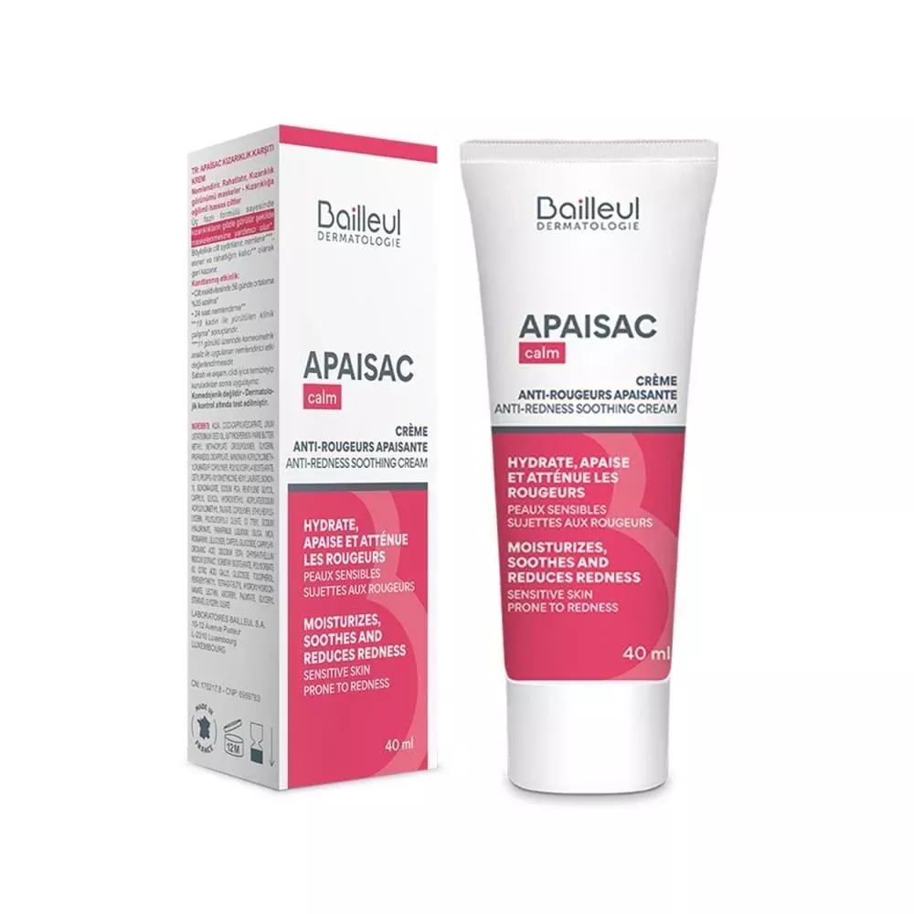 Apaisac Soothing Anti-Redness Cream for Sensitive Skin 40 ml