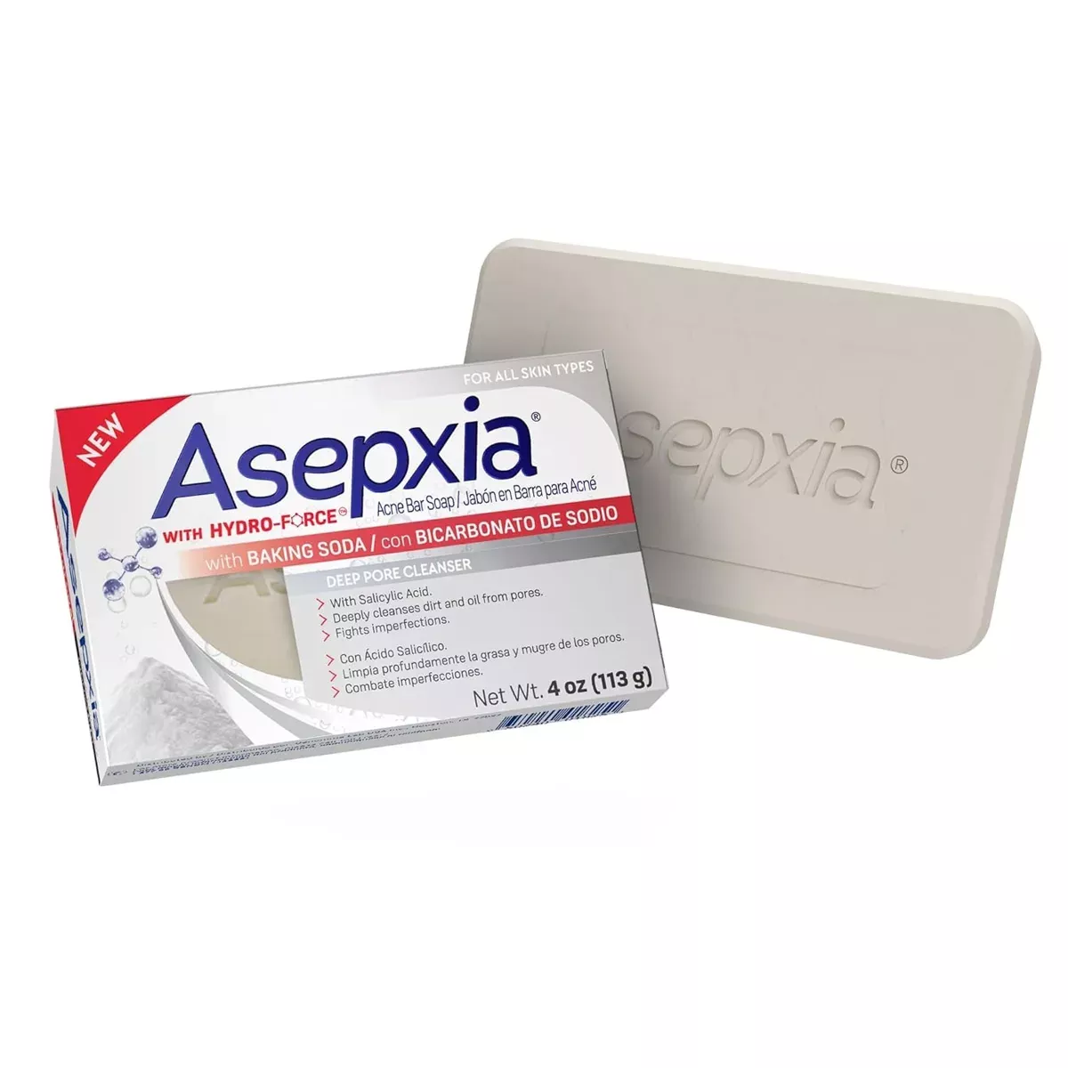 Asepxia Acne Bar Soap with Baking Soda and Salicylic Acid Review