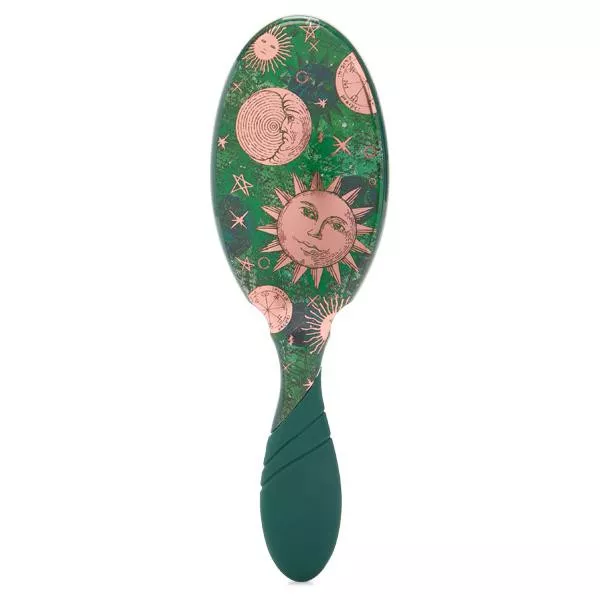 Astrological Detangler Brush - Green