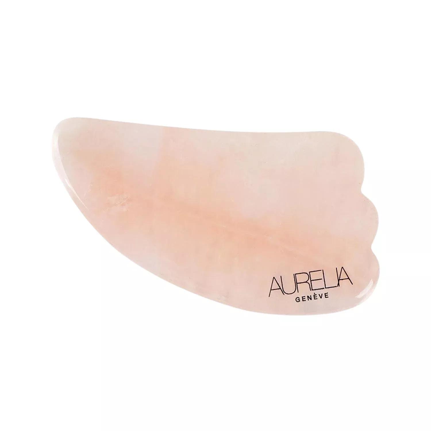 Aurelia Geneve Rose Quartz Wing Gua Sha for Facial Massage