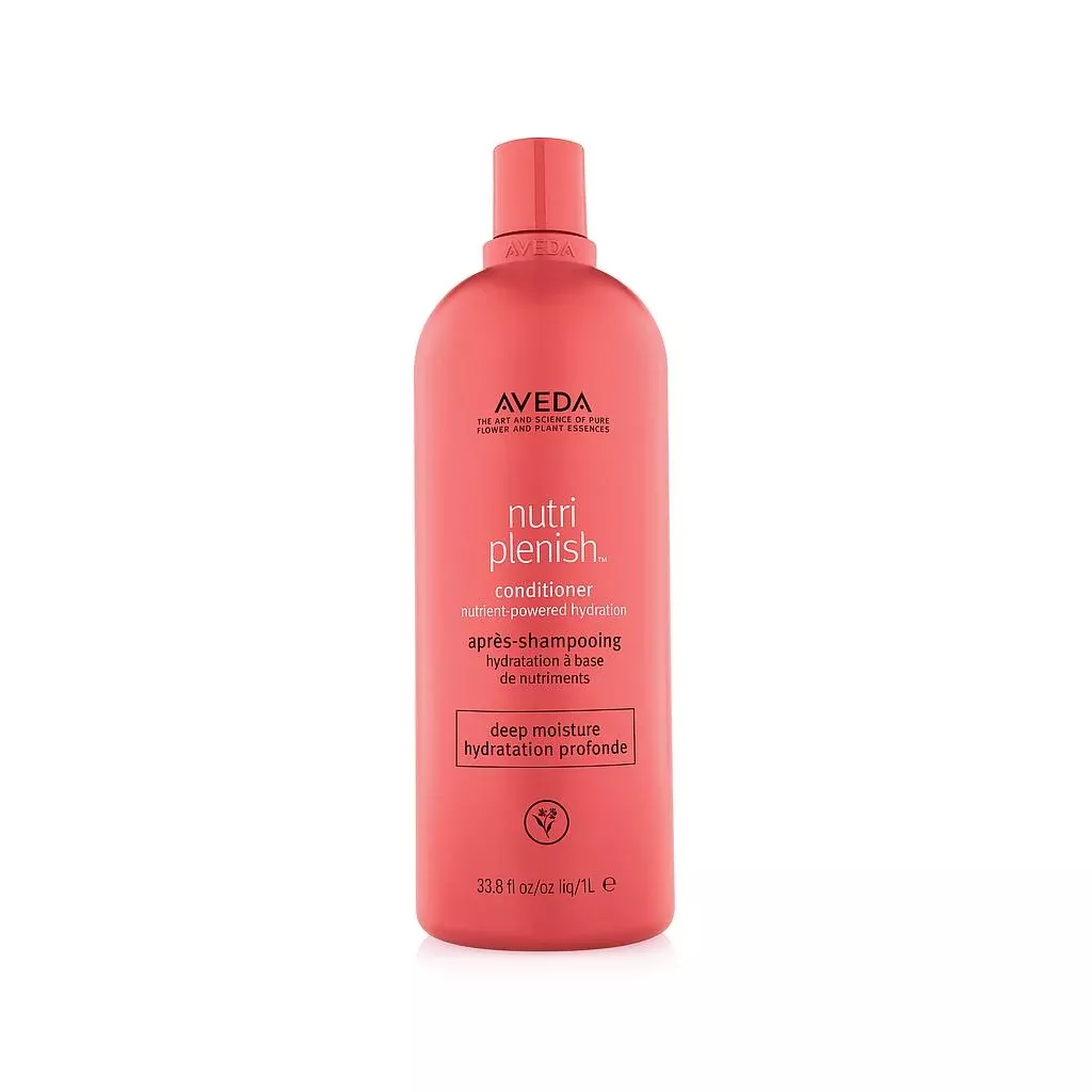 Aveda Nutriplenish Deep Moisture Hair Cream 1000ml - Natural Hydrating Hair Care for Dry, Damaged Hair