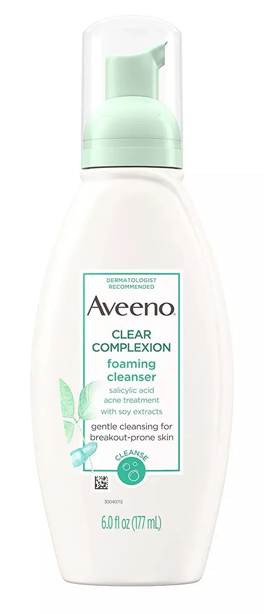 Aveeno Clear Complexion Foaming Facial Cleanser Review