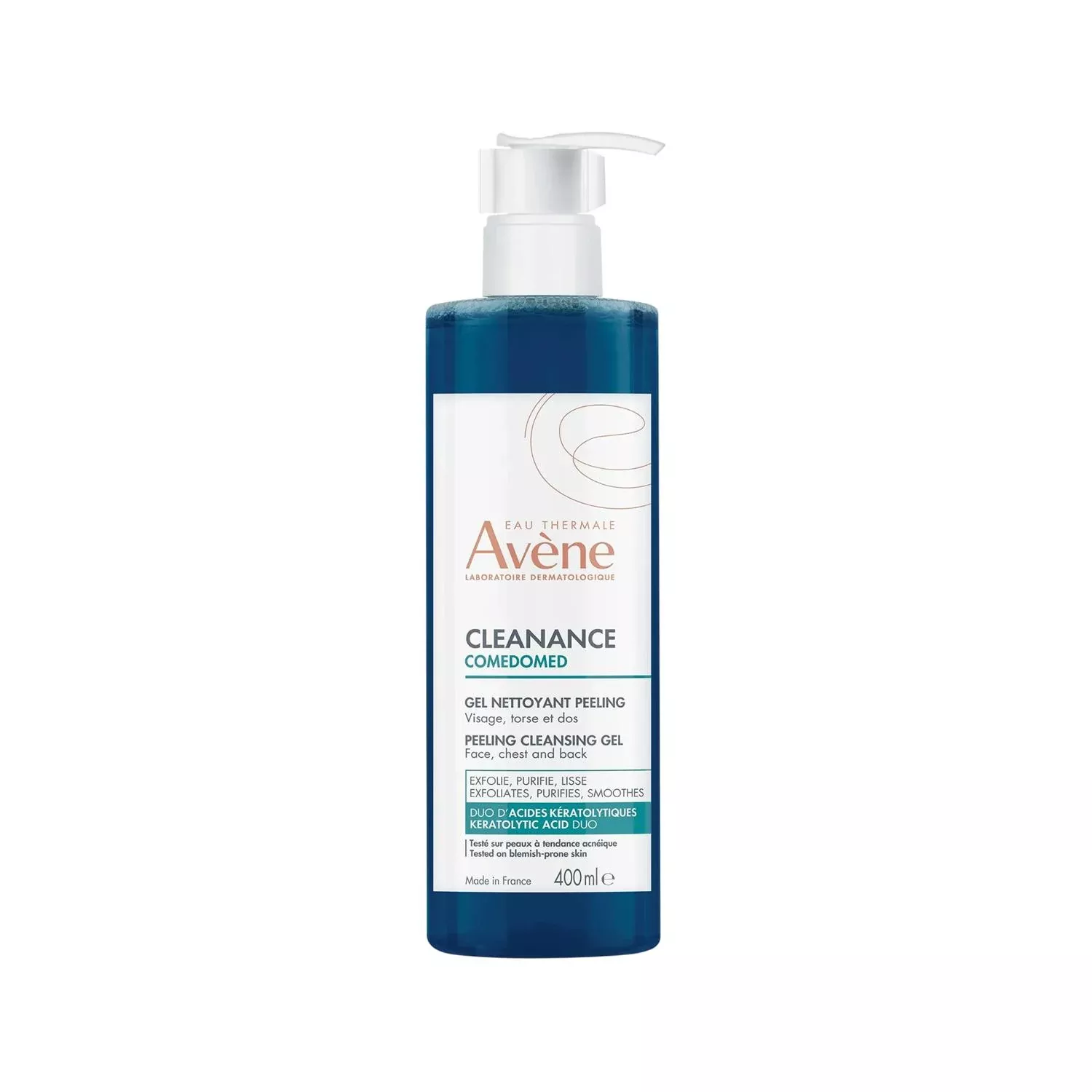 Avene Cleanance Comedomed Purifying Peeling Cleansing Gel 400 ml
