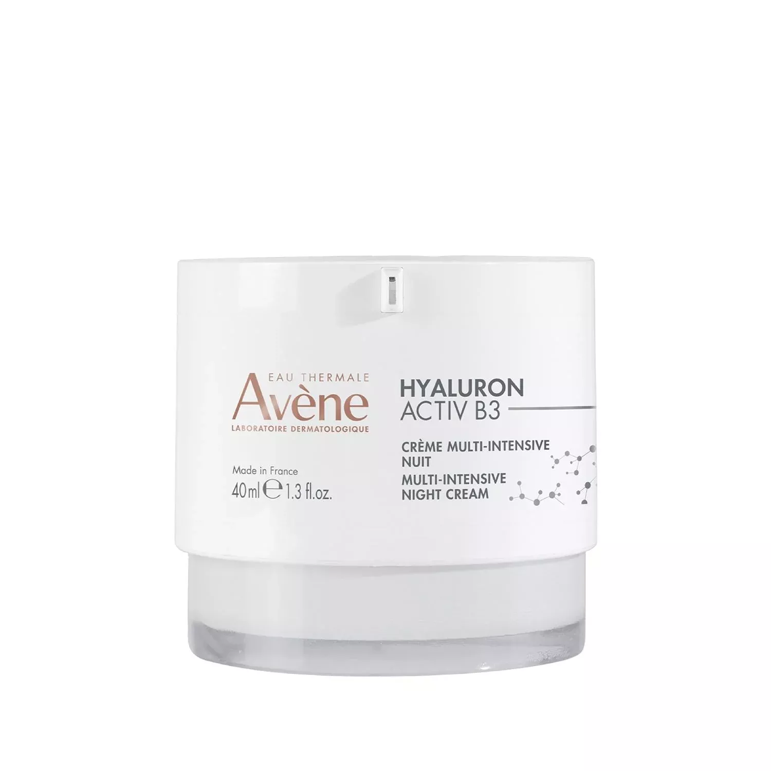 Avene Intensive Night Cream with Hyaluronic Acid and Niacinamide - Anti-aging Night Cream