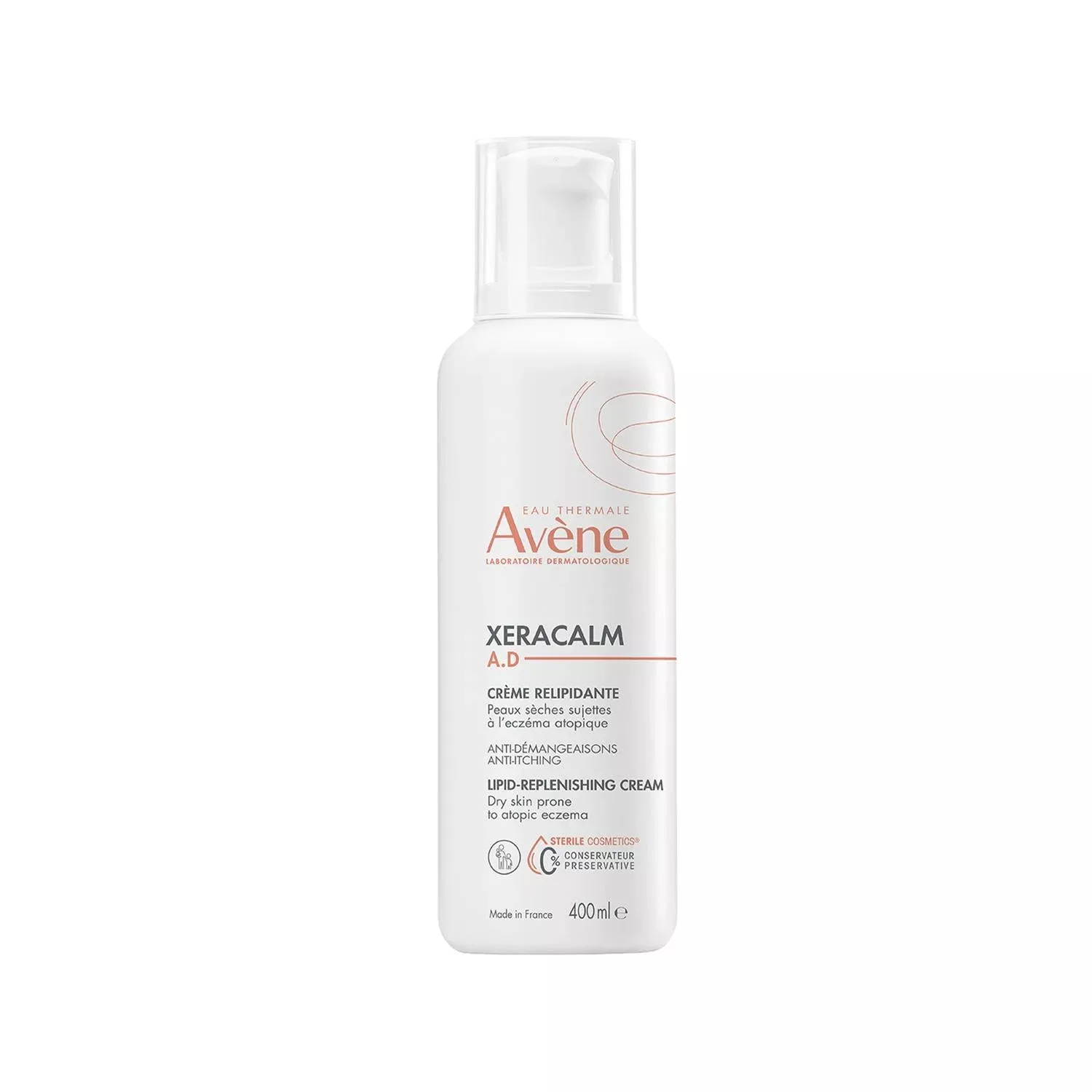 Avene XeraCalm A.D Lipid-Replenishing Moisturizing Cream for Atopic Skin - 13.53 fl oz, Sensitive Skin Care