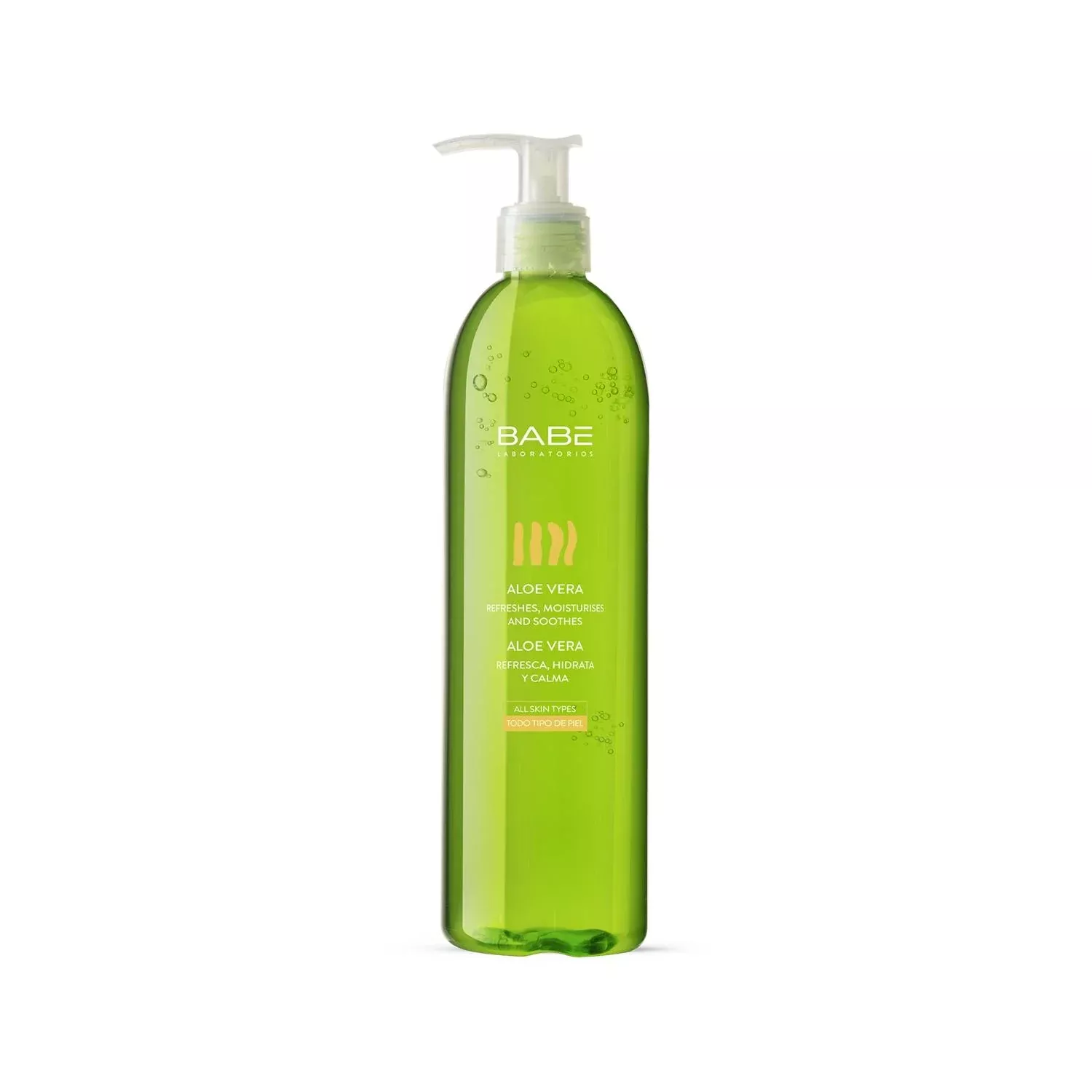 Babe Aloe Vera Gel 395ml -Natural Soothing & Moisturizing Relief for Sunburn & Irritated Skin
