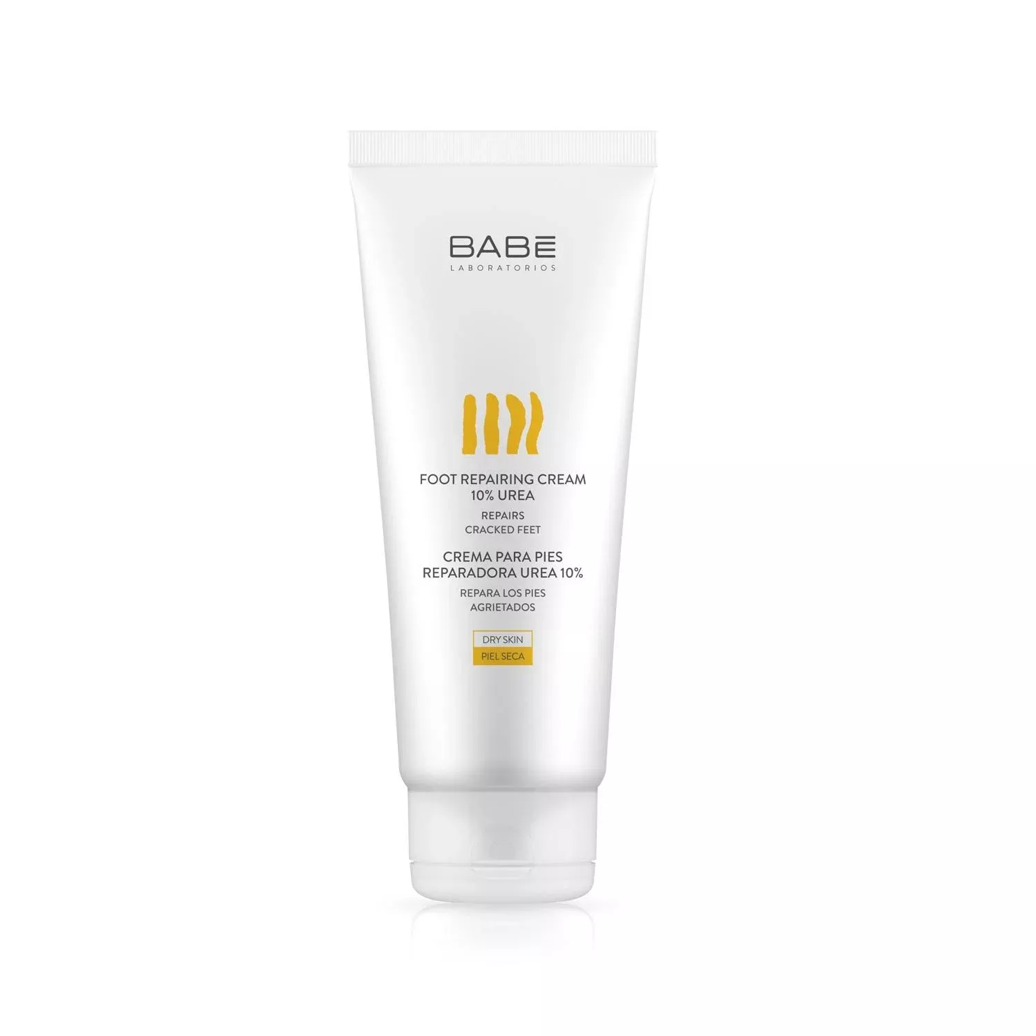 Babe Foot Repairing Cream: 10% Urea for Intense Dry Foot & Cracked Heel Treatment - Intensive Moisturizer, 100ml