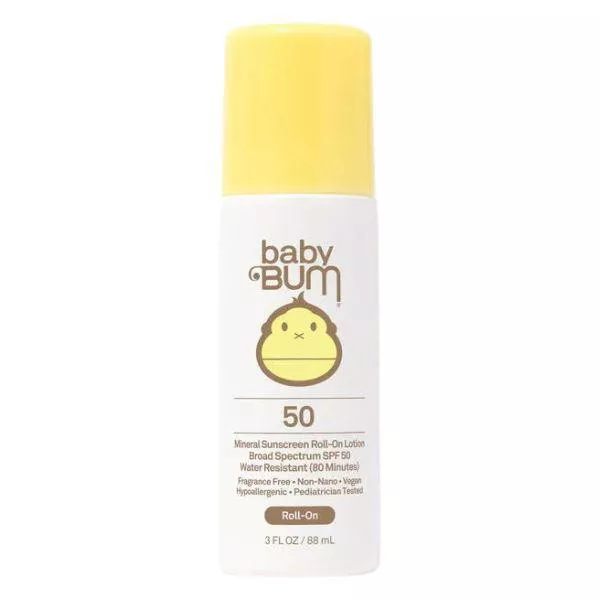 Baby Bum - SPF50 Mineral Sunscreen Roll-On Lotion 3oz