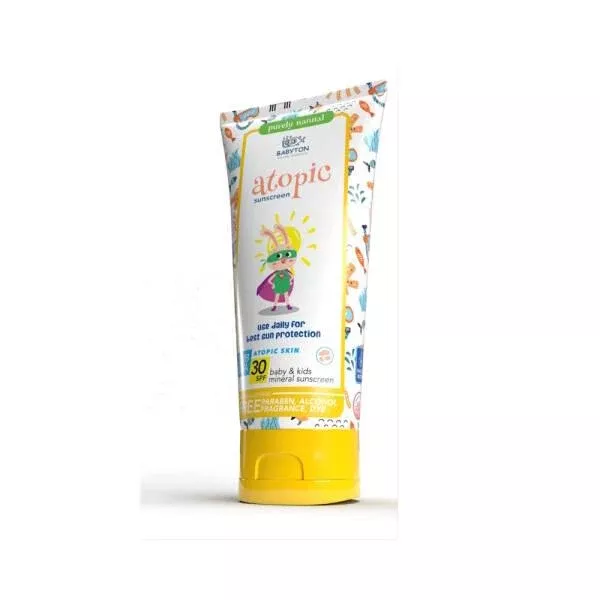 Babyton Atopic Mineral Sunscreen SPF30 for Kids 100ml