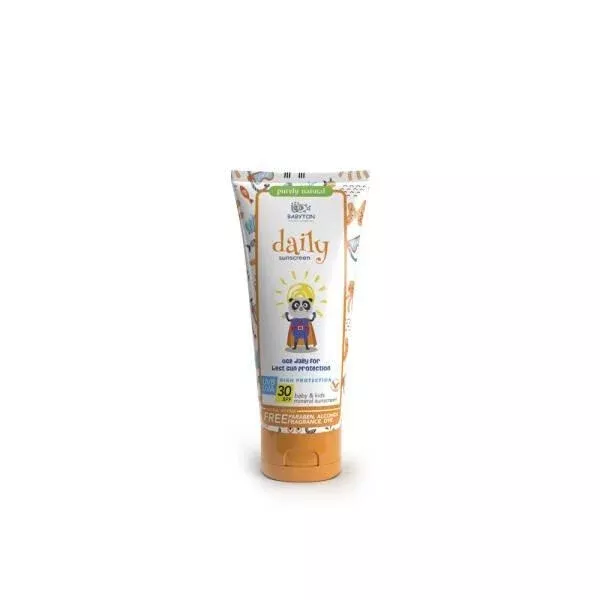 Babyton Daily Mineral Sunscreen SPF30 for Babies & Kids 100ml