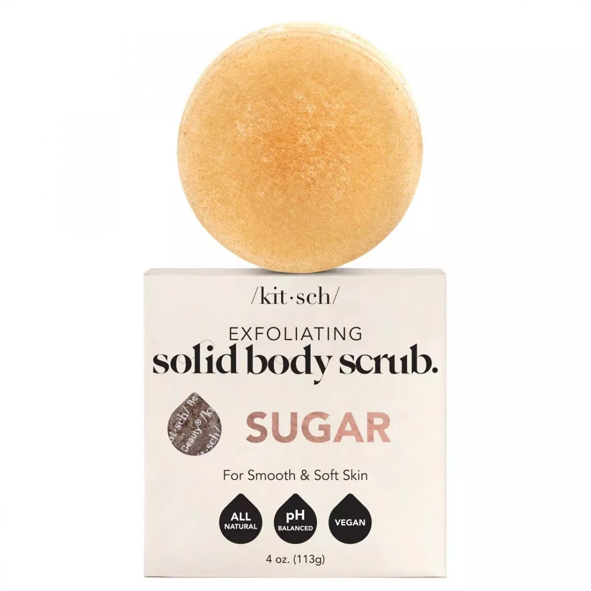Barre exfoliante pour le corps