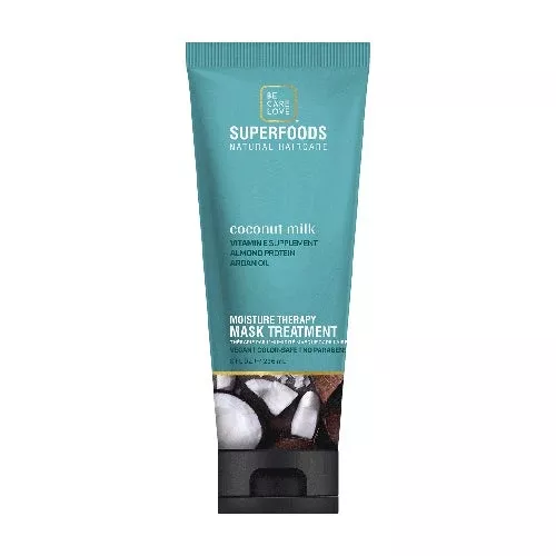 Be.Care.Love SuperFoods Coconut Milk Weightless Moisture Mask Treatment 8 oz
