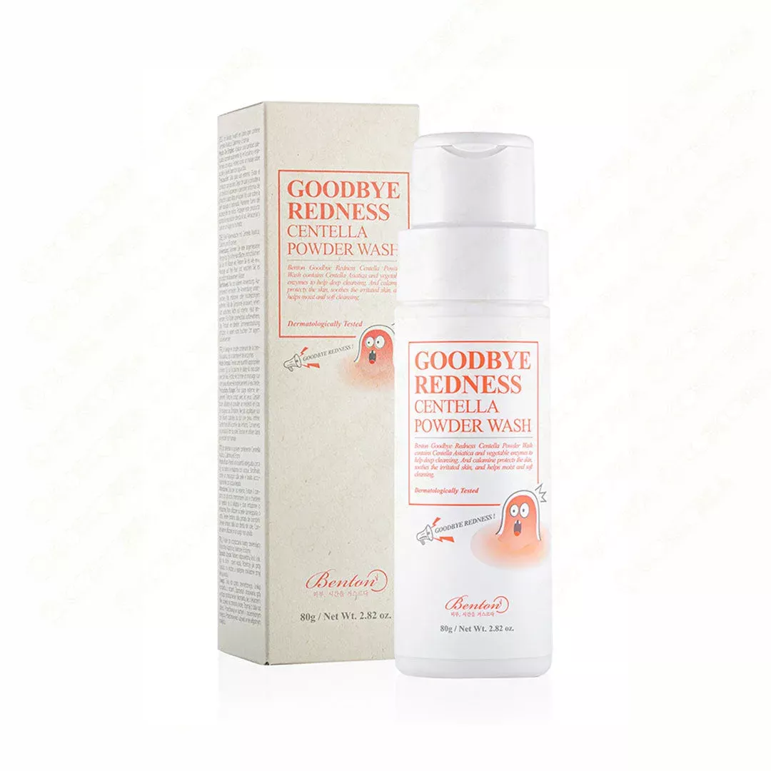 Benton Goodbye Redness Centella Powder Wash Review