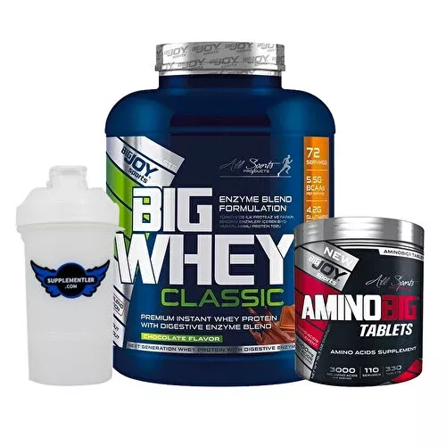 Big Joy Aminobig + Whey Protein Muscle Combination