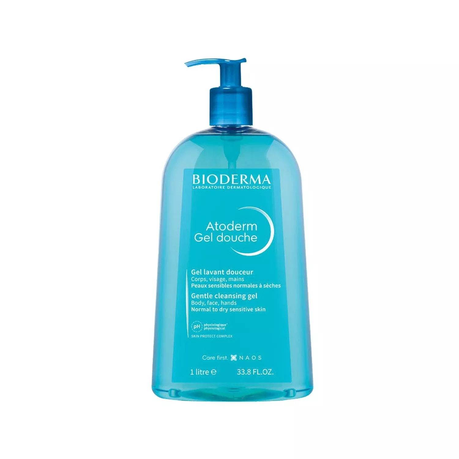 Bioderma Atoderm Shower Gel 1000ml - Gentle Moisturizing Cleanser for Dry & Sensitive Skin