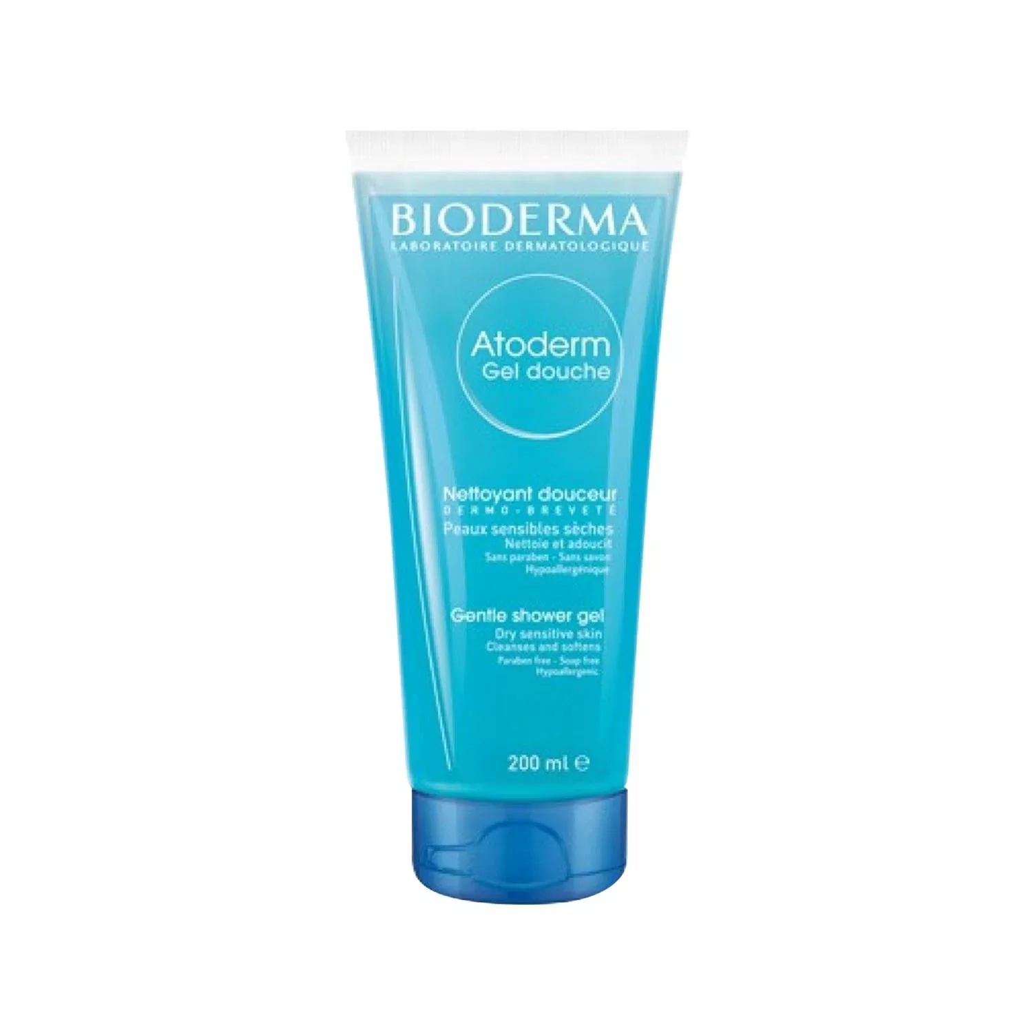 Bioderma Atoderm Shower Gel for Sensitive Skin - Gentle Cleansing, 6.76 fl oz