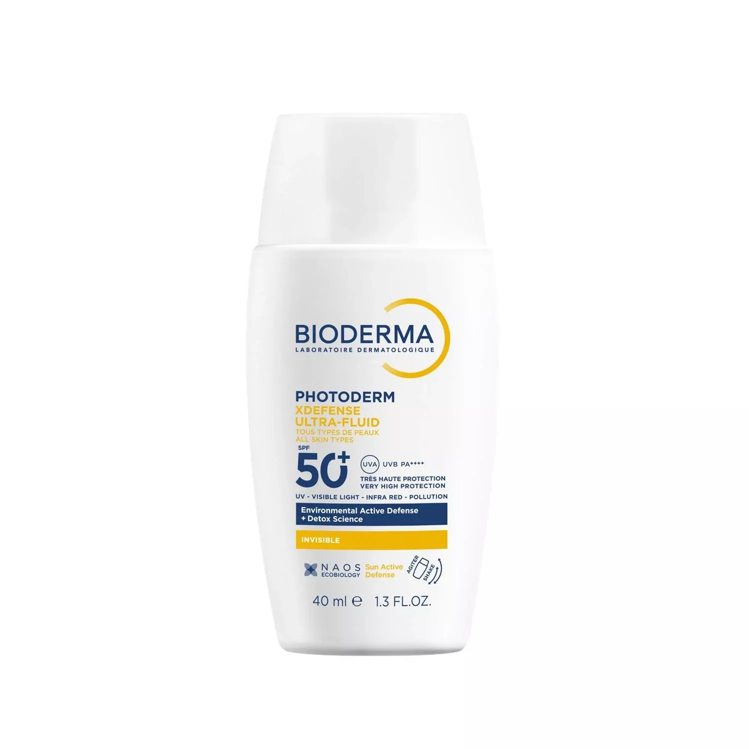 Bioderma Photoderm XDefense SPF 50+ Sunscreen: Antioxidant & Colorless Protection for All Skin Types - 40ml