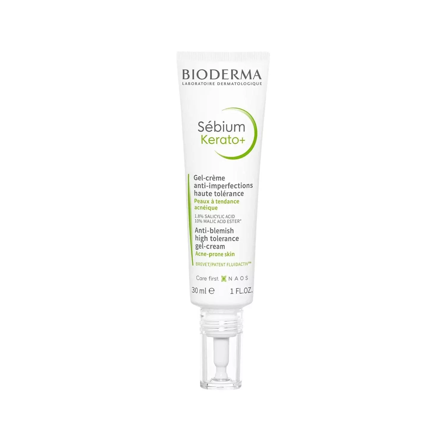 Bioderma Sebium Kerato+ Gel Cream for Oily and Acne-Prone Skin - Salicylic Acid Skincare