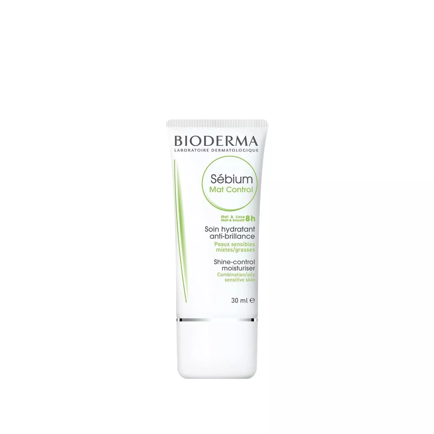 Bioderma Sebium Mat Control Anti-Shine Face Cream for Oily Skin - 30ml Mattifying Moisturizer