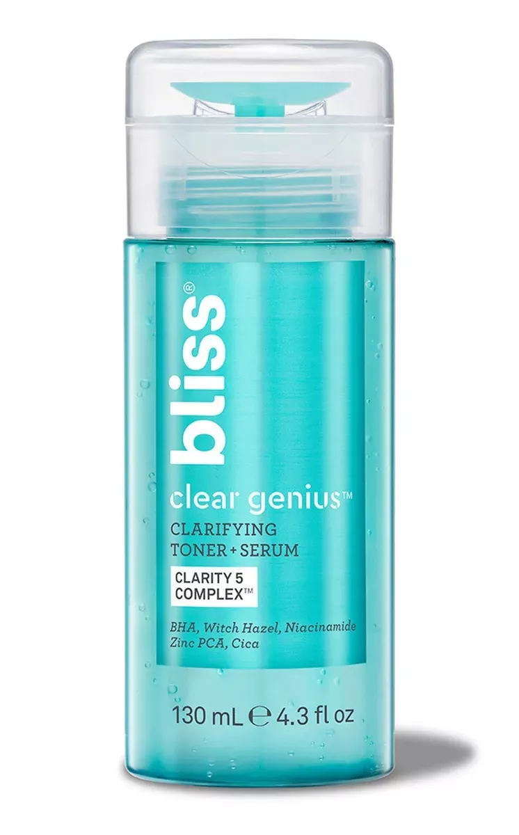 Bliss Clear Genius Clarifying Toner + Serum Review